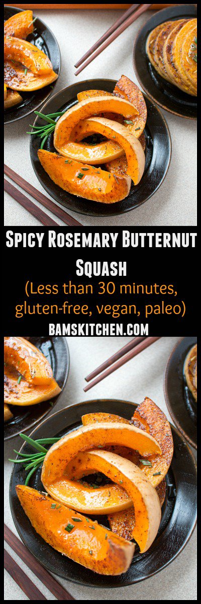 Spicy Rosemary Butternut Squash / https://www.hwcmagazine.com