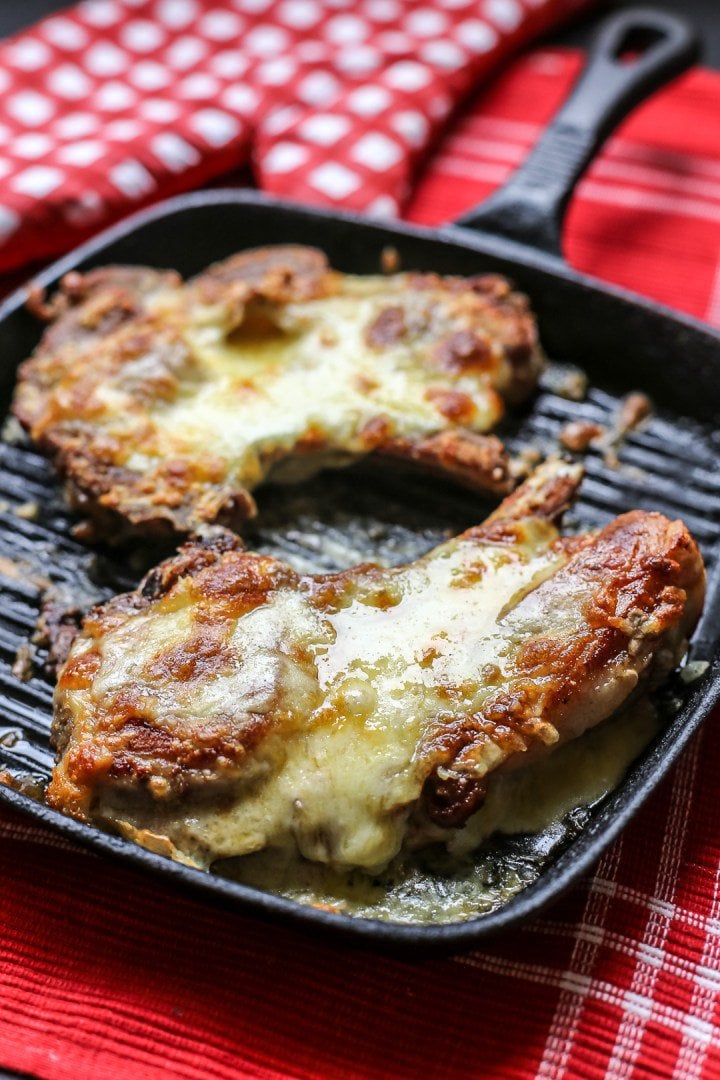 Cheese Stuffed Pork Chops / https://www.hwcmagazine.com