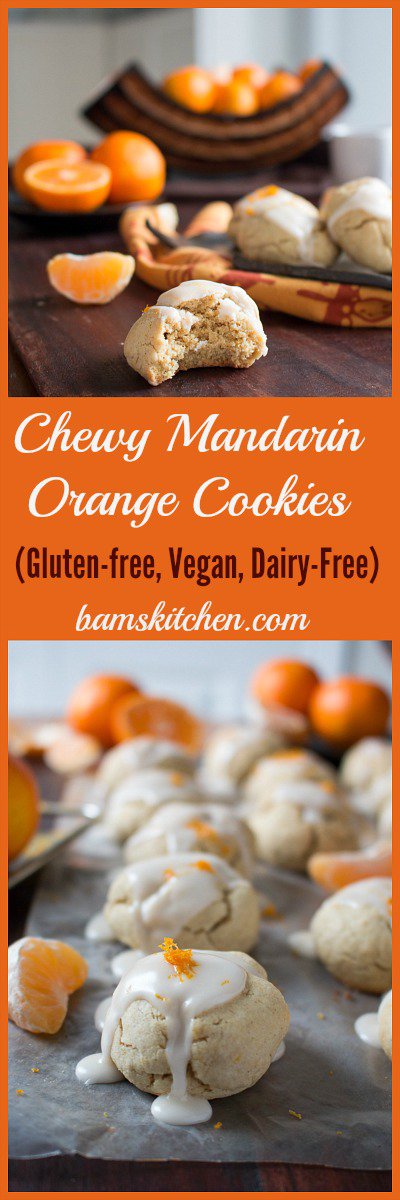 Chewy Mandarin Orange Cookies / https://www.hwcmagazine.com