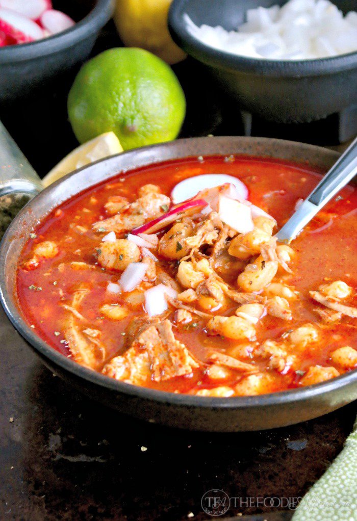 Pozole Mexican Soup / https://www.hwcmagazine.com