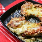 Cheesy Stuffed pork chops