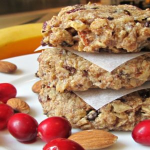 Cranberry Oatmeal Breakfast Cookies - Healthy World Cuisine