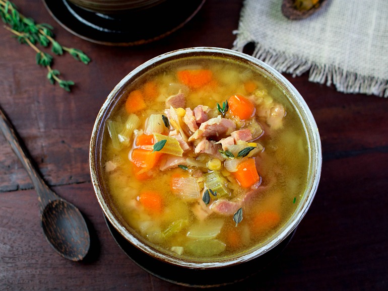Curried Ham Lentil Soup / https:www.hwcmagazine.com