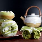 Baked Matcha Lemon Glazed Donuts / https://www.hwcmagazine.com