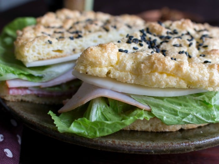 Sesame Low Carb Cloud Bread / https://www.hwcmagazine.com