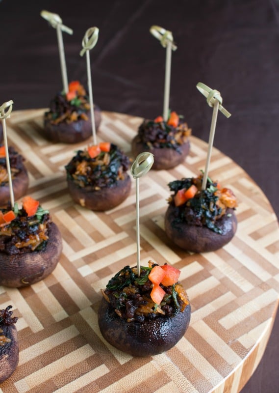 Homemade Chorizo Stuffed Mushrooms / https://www.hwcmagazine.com