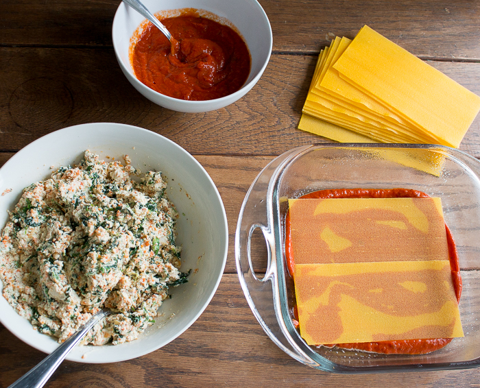 Vegetable Tofu Ricotta Lasagna / https://www.hwcmagazine.com