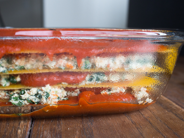 Vegetable Tofu Ricotta Lasagna / https://www.hwcmagazine.com