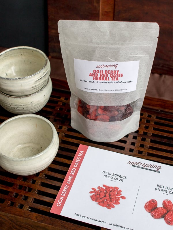 Goji Berry and Red Dates Herbal Tea / https://www.hwcmagazine.com