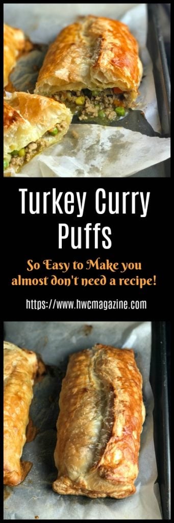 Turkey Curry Puffs / https://www.hwcmagazine.com