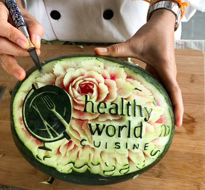 Thai Fruit and Vegetable Carving / https://www.hwcmagazine.com