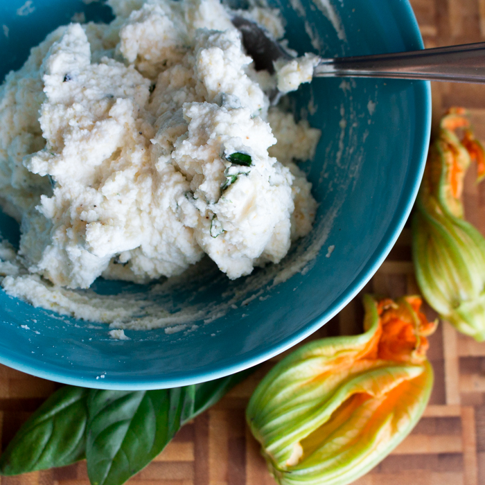Baked Ricotta Stuffed Zucchini Blossoms Healthy World Cuisine
