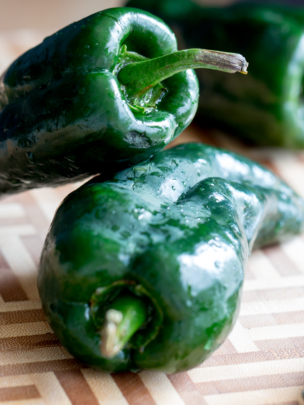 Roasted Stuffed Poblano Peppers / https://www.hwcmagazine.com