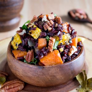 Curried Harvest Black Forbidden Rice / https://www.hwcmagazine.com