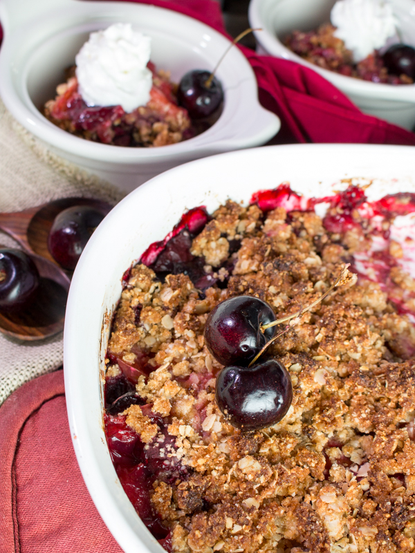 Cherry Plum Cobbler / https://www.hwcmagazine.com