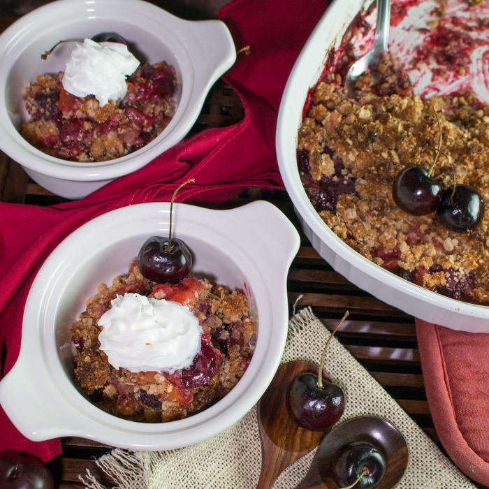 Cherry Plum Cobbler / https://www.hwcmagazine.com