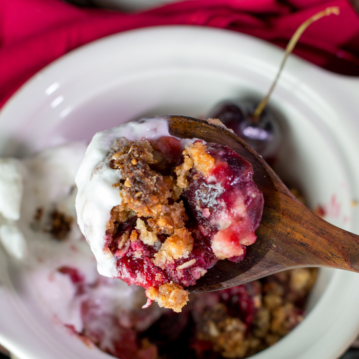 Cherry Plum Cobbler / https://www.hwcmagazine.com