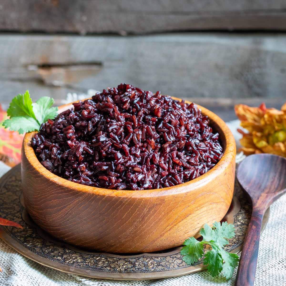 Pressure Cooker (Instant Pot) Forbidden Black Rice