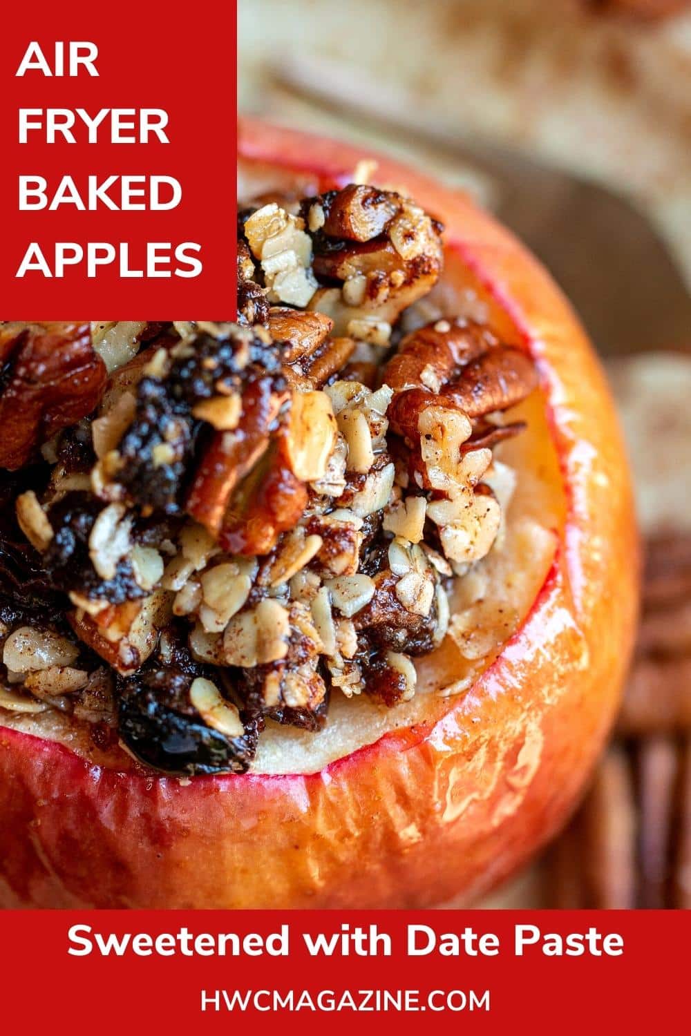 Air Fryer Baked Apples (Vegan, GF) Healthy World Cuisine