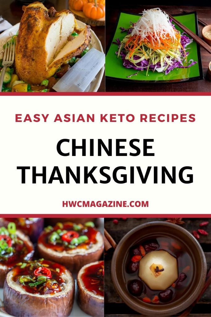 Easy Asian keto recipes for Chinese Thanksgiving.