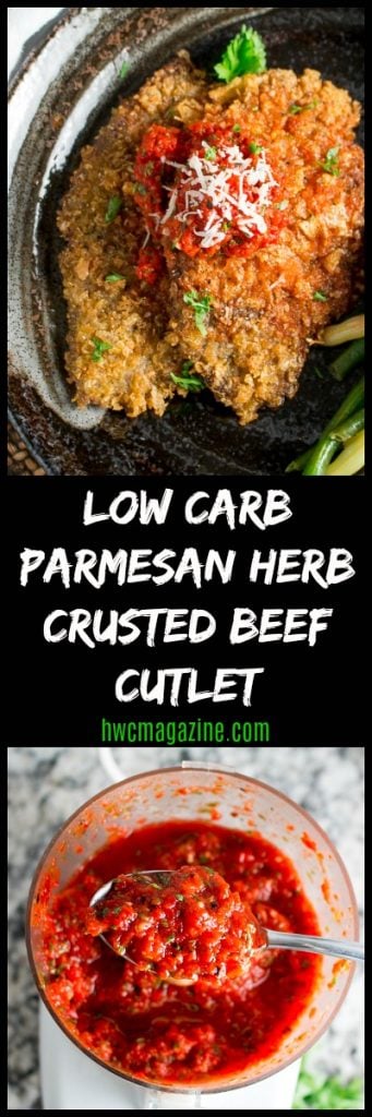 Parmesan Herb Crusted Beef Cutlet/ https://www.hwcmagazine.com