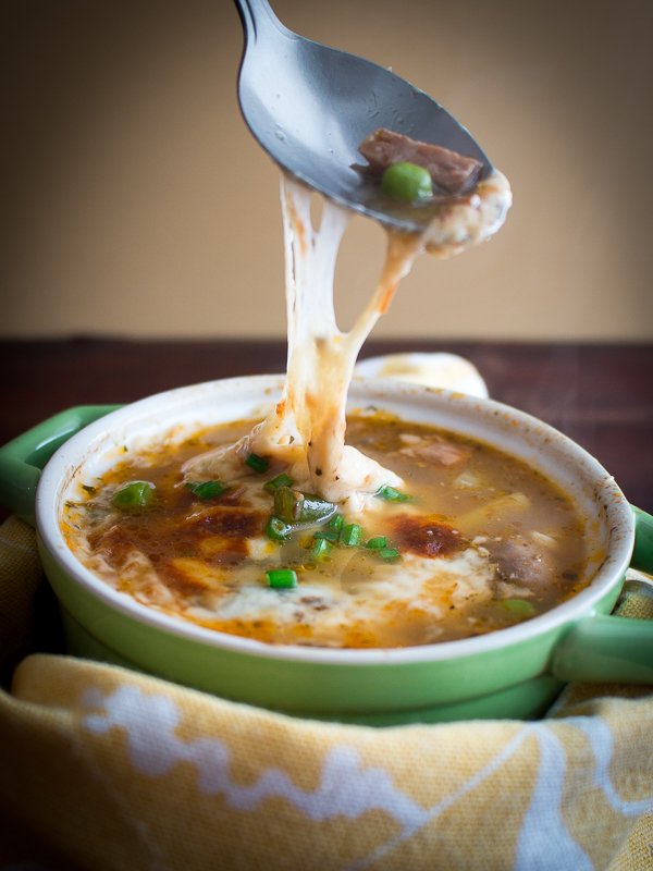 French Beef Vegetable Mushroom Onion Soup / https://www.hwcmagazine.com