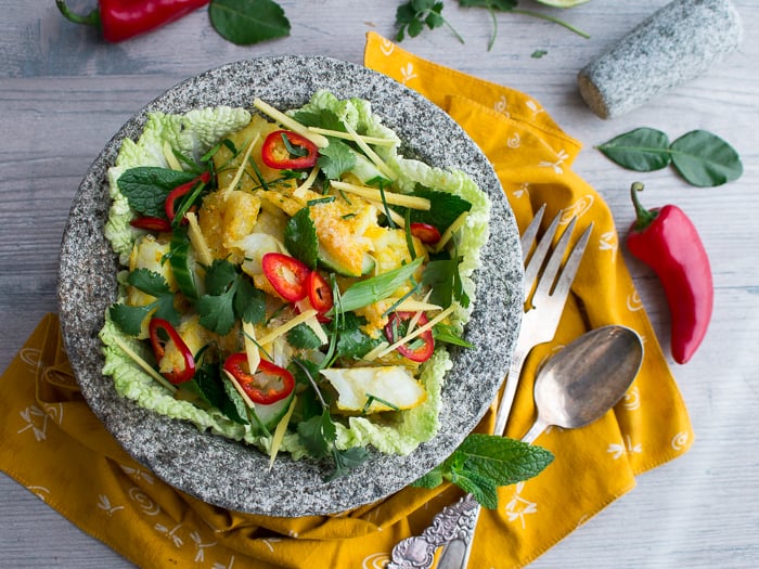 Authentic Thai Fish Salad / https://www.hwcmagazine.com