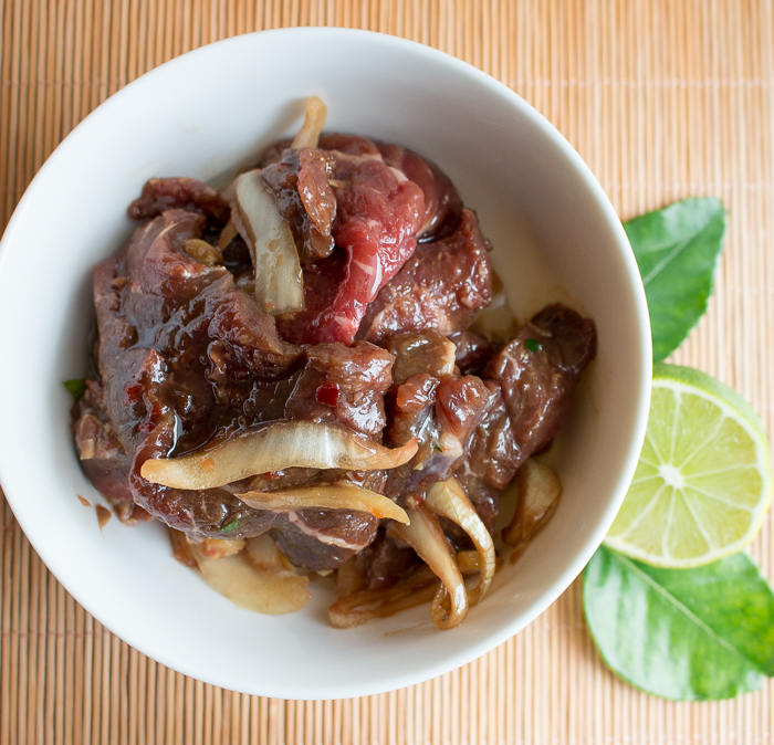 Spring Time Thai Beef Buddha Bowls/ https://www.hwcmagazine.com