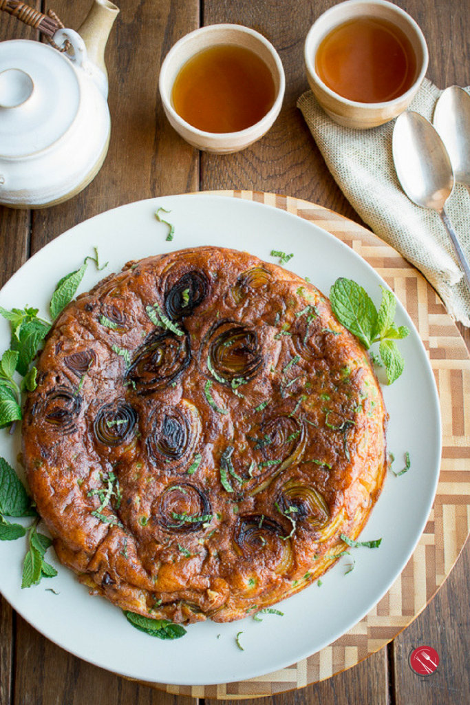 Stove Top Parmesan Leek Frittata / https://www.hwcmagazine.com