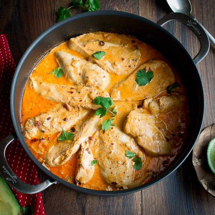 Creamy Chipotle Chicken Skillet/ https://www.hwcmagazine.com