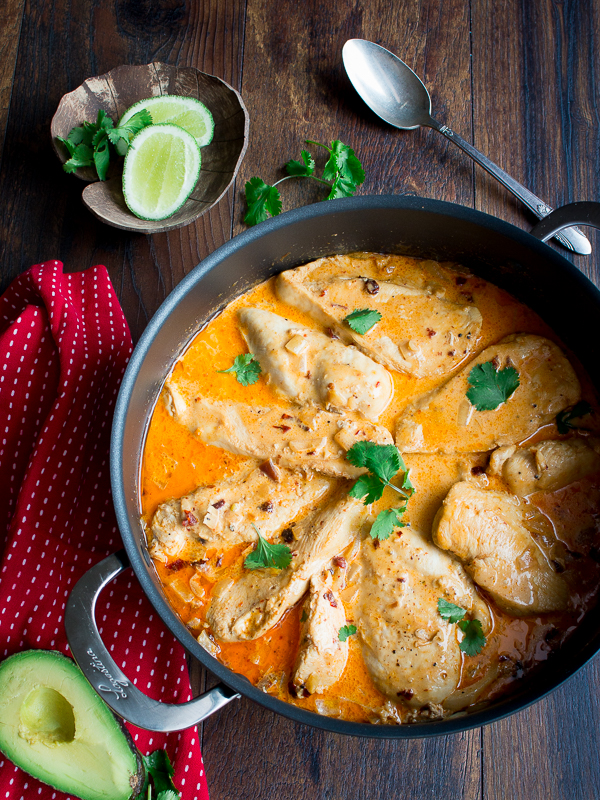 Creamy Chipotle Chicken Skillet/ https://www.hwcmagazine.com