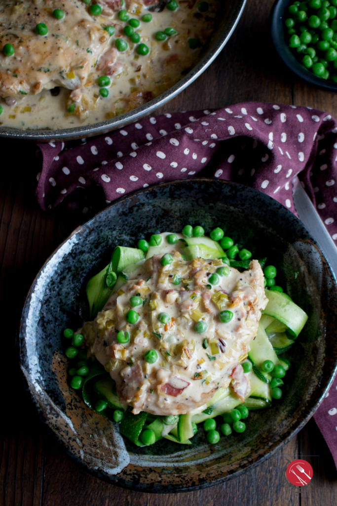 Stove Top Chicken Bacon Casserole / https://www.hwcmagazine.com