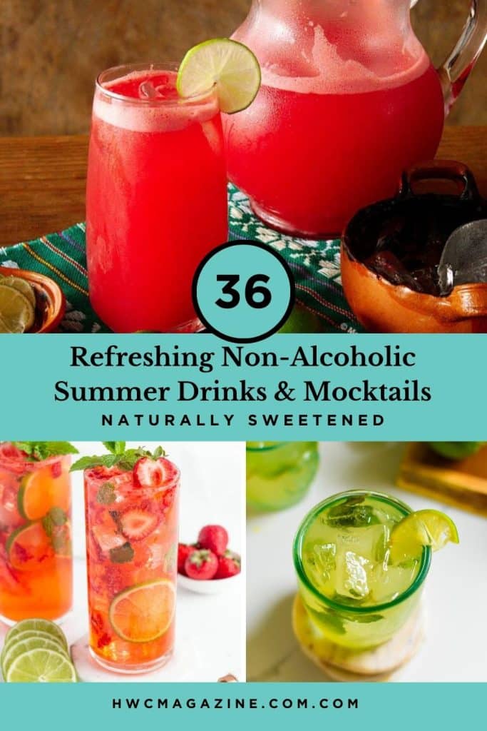 36 Refreshing Non-Alcoholic Summer Drinks & Fruity Mocktails