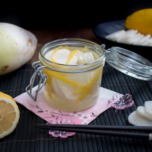 Lemon Diakon Radish Refrigerator Pickles / https://www.hwcmagazine.com