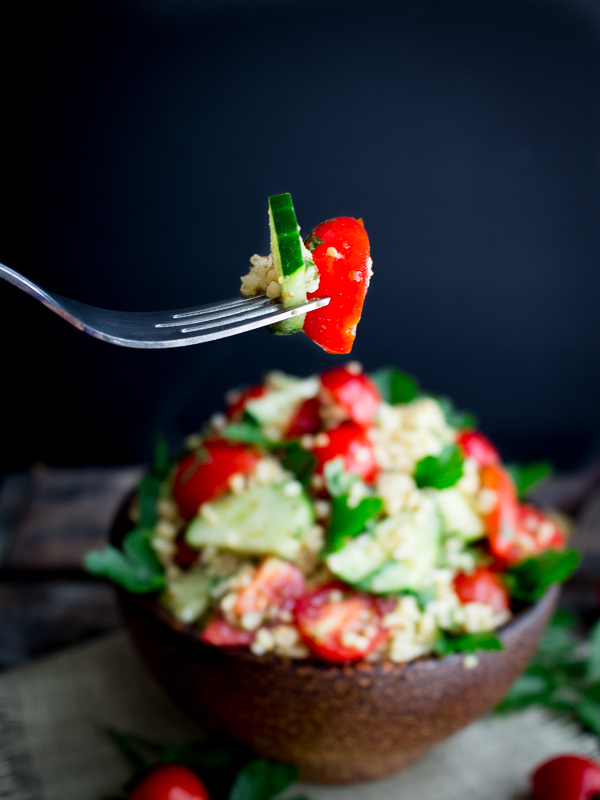 Easy Summer Millet Salad / https://www.hwcmagazine.com