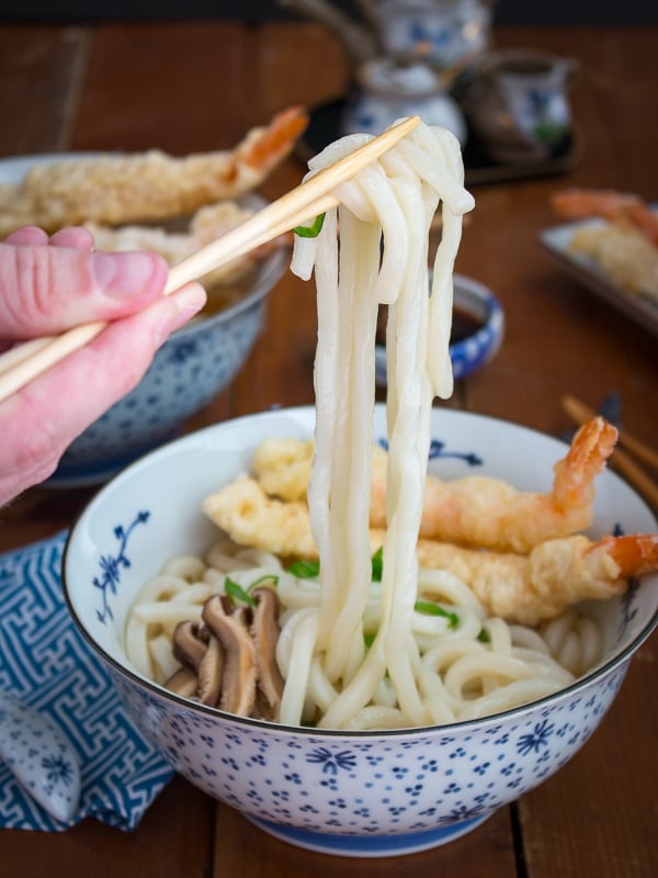 Shrimp Tempura Udon Noodles / https://www.hwcmagazine.com