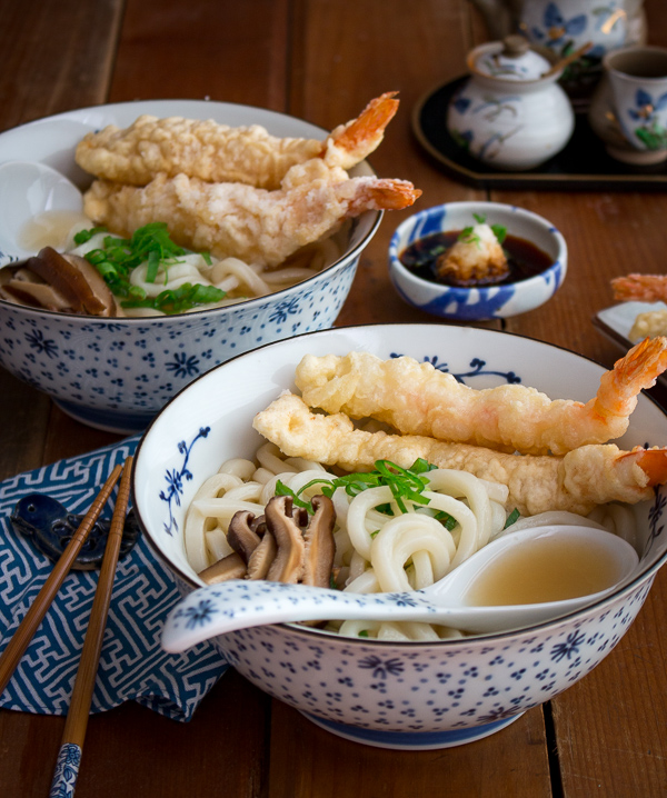 Shrimp Tempura Udon Noodles / https://www.hwcmagazine.com