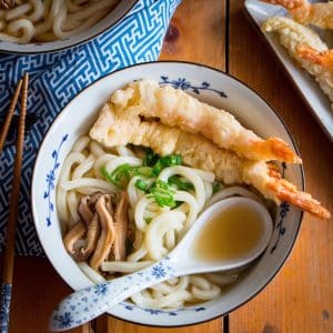 Shrimp Tempura Udon Noodles / https://www.hwcmagazine.com