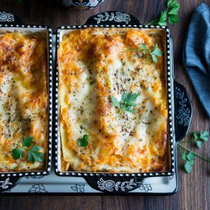 Butternut Squash Vegetarian Lasagna / https://www.hwcmagazine.com