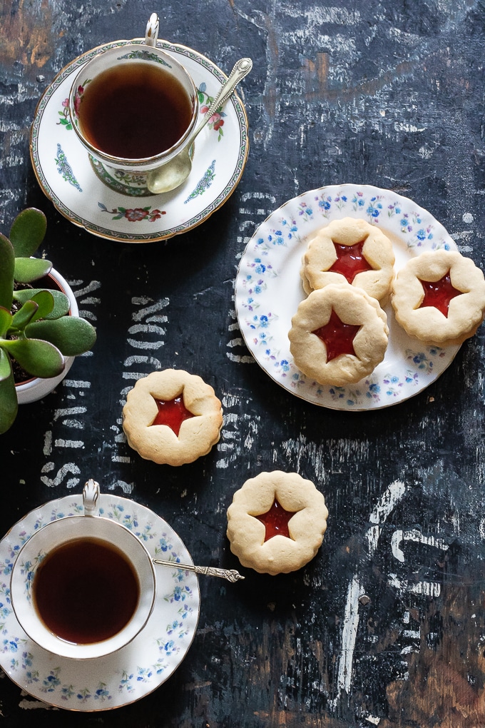 Jammie Dodgers cookies from the UK