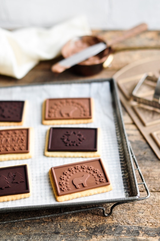 Biscuits with Chocolate