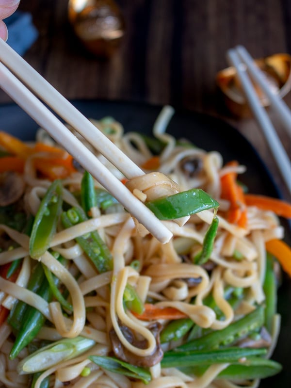 Better than Take Out Vegetable Lo Mein / https://www.hwcmagazine.com
