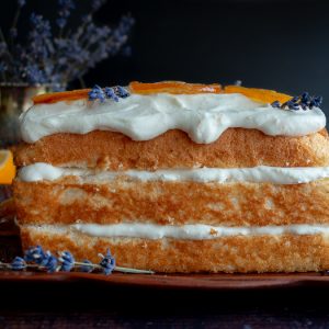 Icebox Lavender Lemon Angel Food Cake / https://www.hwcmagazine.com