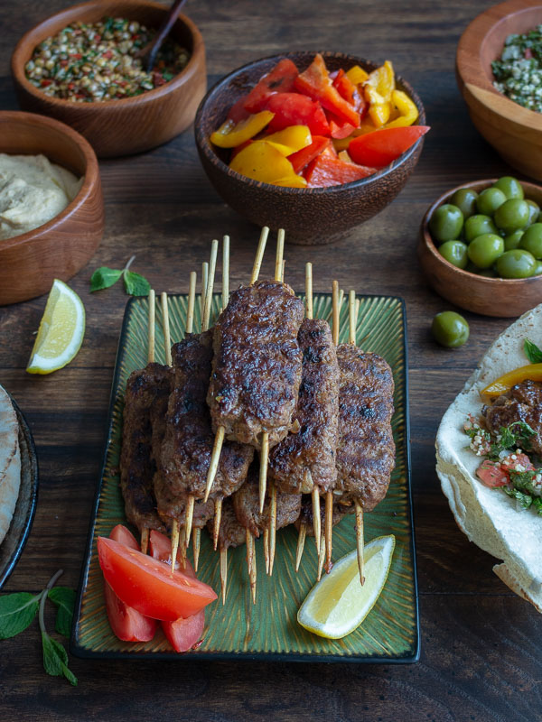 Middle Eastern Ground Lamb Kabobs / https://www.hwcmagazine.com
