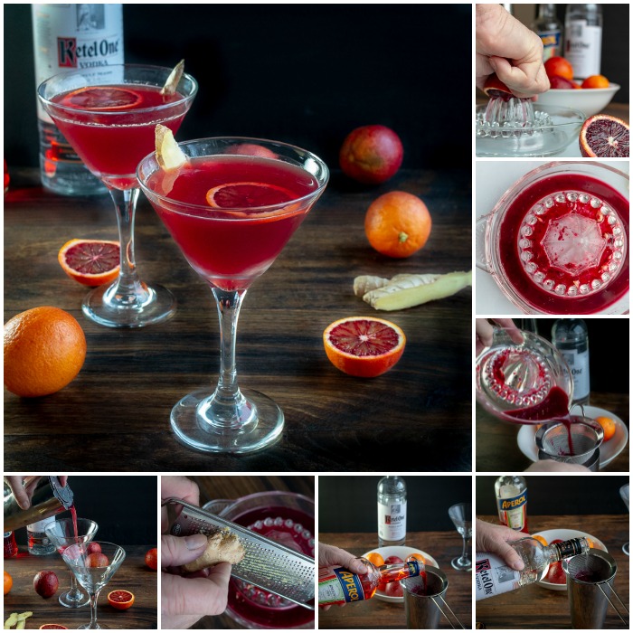 Blood Orange Ginger Spritz / https://www.hwcmagazine.com