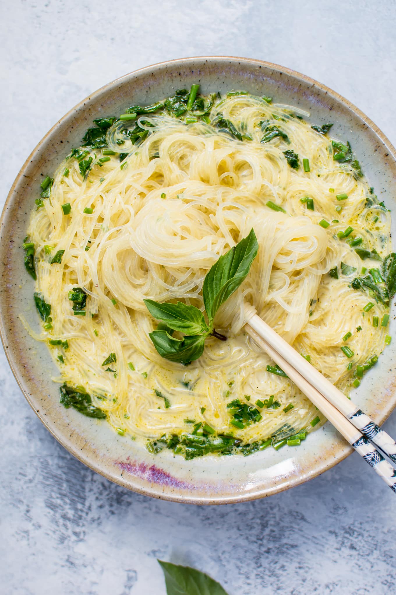 Vegan Thai Green Curry Soup