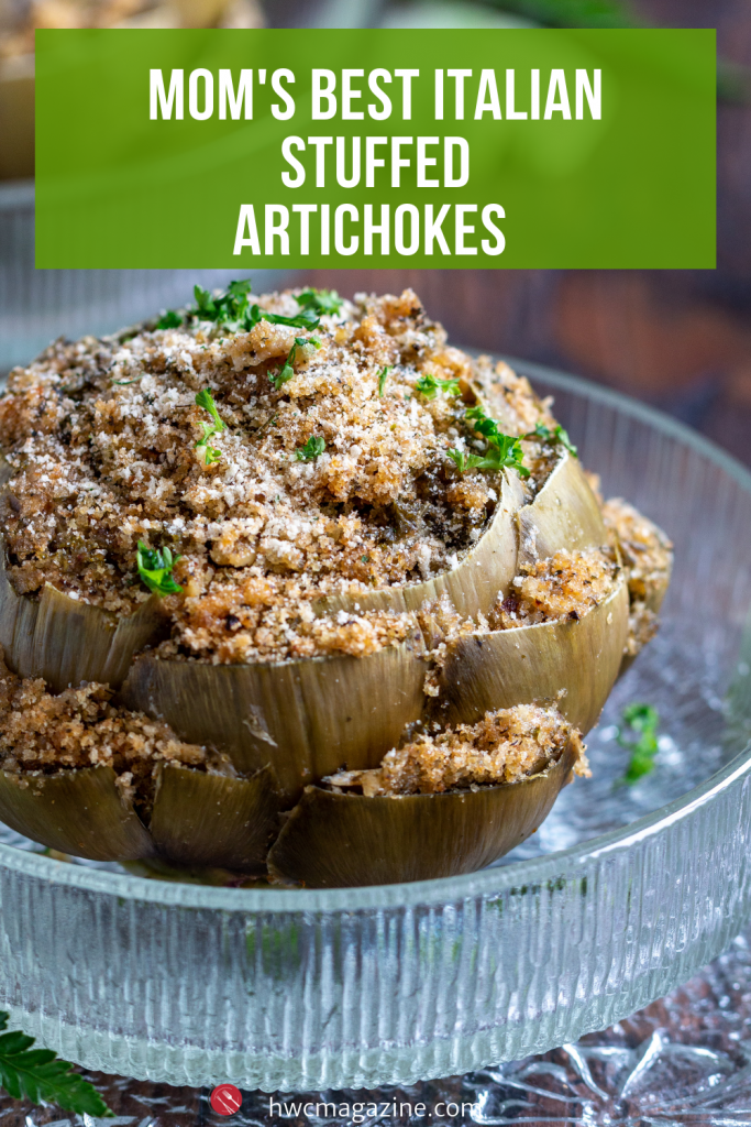 Best Italian Stuffed Artichokes / https://www.hwcmagazine.com