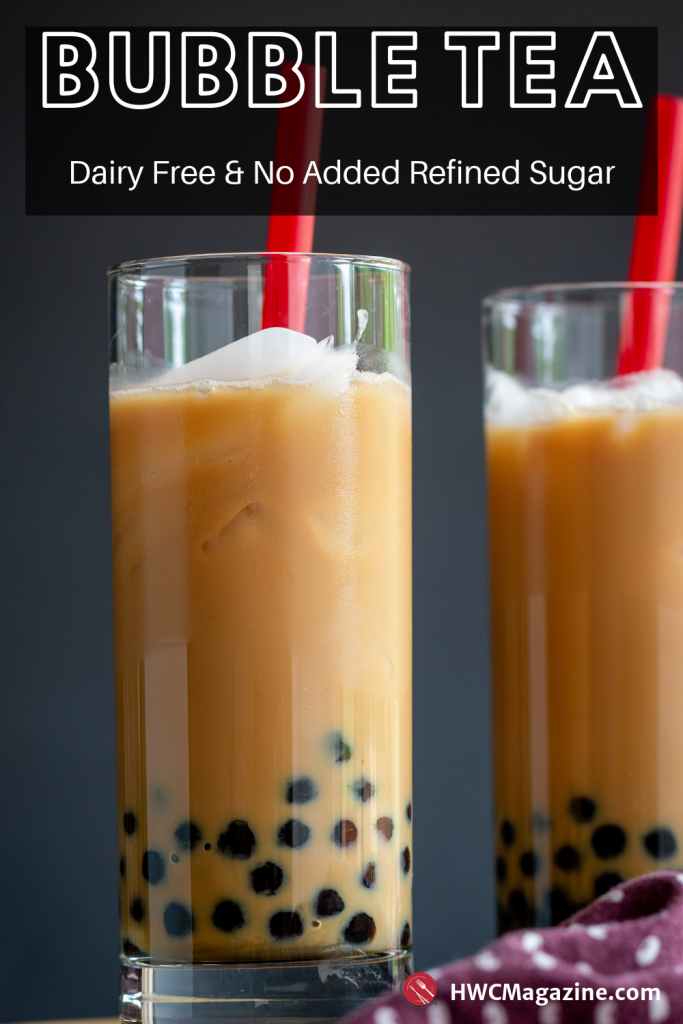 Homemade Cream Earl Grey Bubble Tea / https://www.hwcmagazine.com