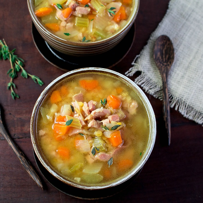 Curried Ham Lentil Stew