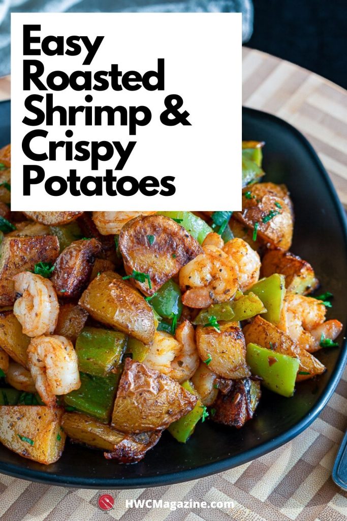 Easy Garlic Roasted Shrimp and Crispy Potatoes